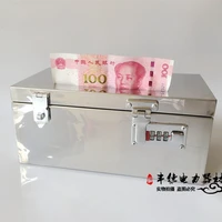 stainless steel piggy bank creative deposit tank large size with lock money box coin capsule hucha cuentamonedas 2019 gg50cq
