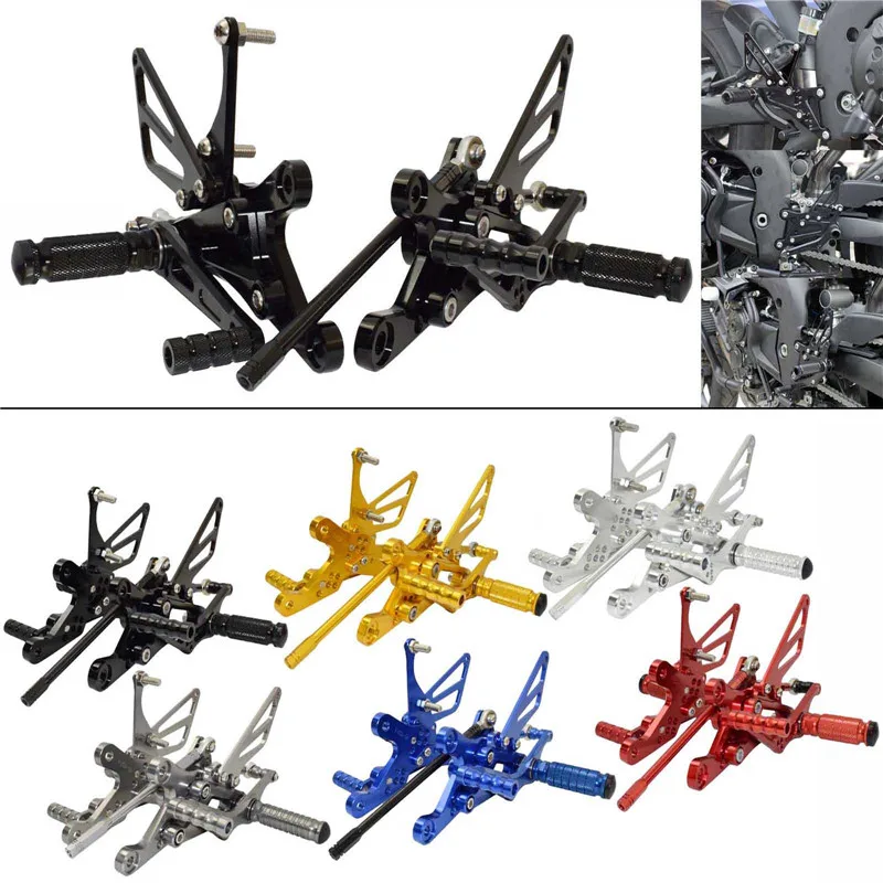 Регулируемая опора для гонок на мотоциклах задние педали YAMAHA YZFR1 2004 2005 2006 RN12 |