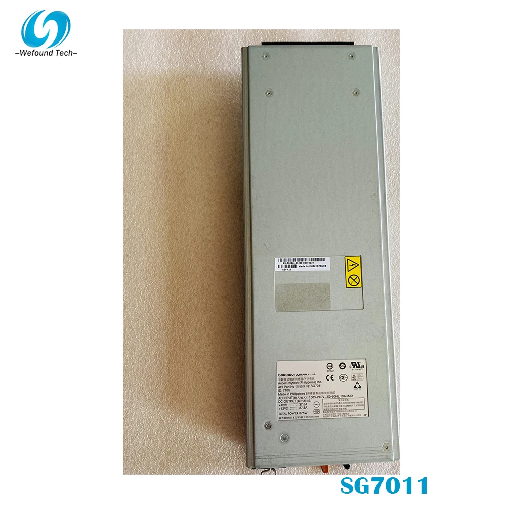 

100% Test For Power Supply For VNX5300 VNX5100 875W SG7011 GJ24J 071-000-529 Work Good