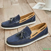 loafers shoes men 2021 summer comfy slip on men casual shoes classic drive footwear brand leather fashion men shoes