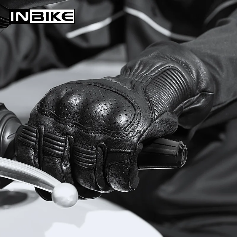 INBIKE зимние мотоциклетные перчатки, велосипедные утолщенные накладки, мотоциклетные перчатки, шестерня корпус, защита MTB, уличные спортивные перчатки для мотоцикла