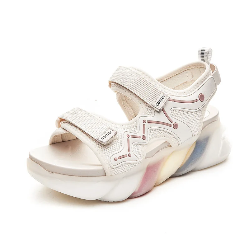 

Outdoor Designer Woman Pu Casual Latest Fashion Slides Women Luxury Brand Vacation Beach Sandals Casual Plaid Women Shoes