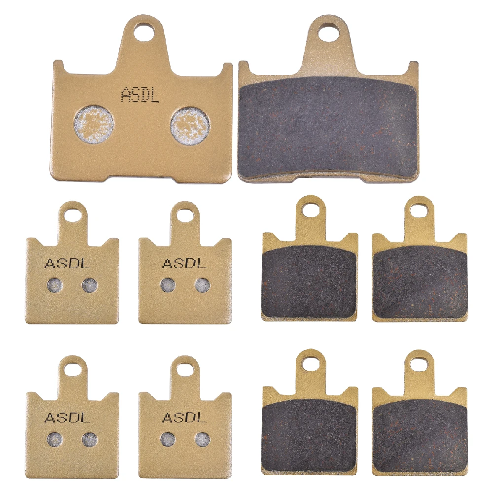 Комплект передних и задних тормозных колодок для мотоцикла KAWASAKI GTR1400 GTR 1400 GTR1400 ZG 1400 ZG1400A8F A9F cafcbf CCF CDF 08-13