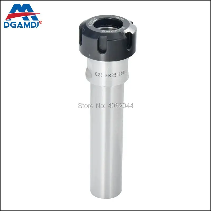 

Deep Processing C25 ER20 C25 ER25 C25 ER32 100L 150L 250L Extension Rod/bar Collet Chuck Holder Straight Shank For CNC Lathe