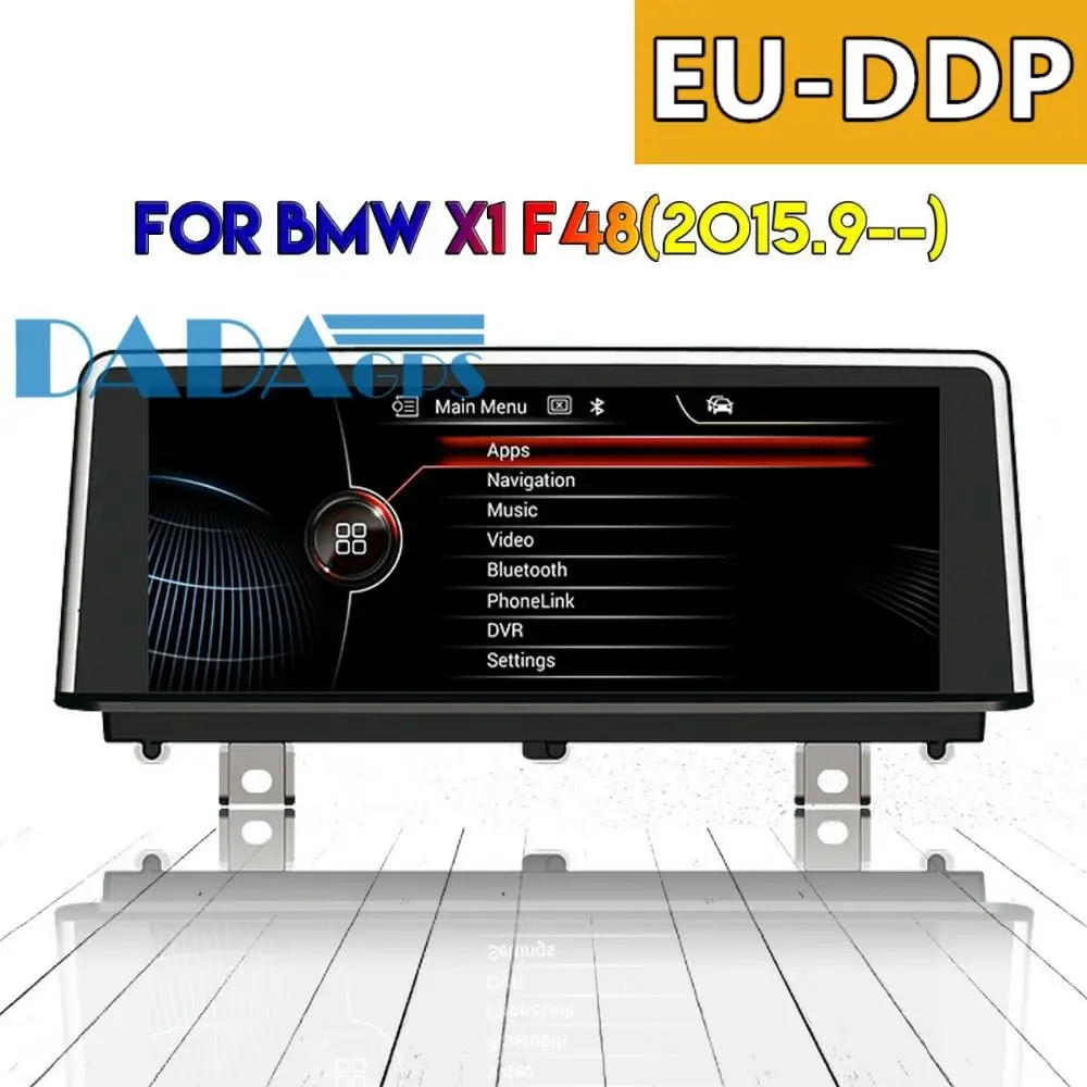 Автомобильный стерео-радиоприемник с GPS-навигацией 10 25 дюйма Android для BMW X1 F48 2015 2016