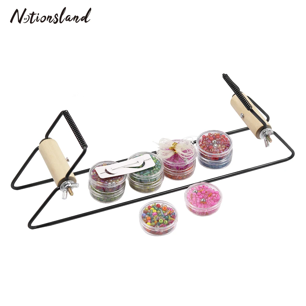 Набор ткацких бусин из нержавеющей стали набор вязальных для браслетов