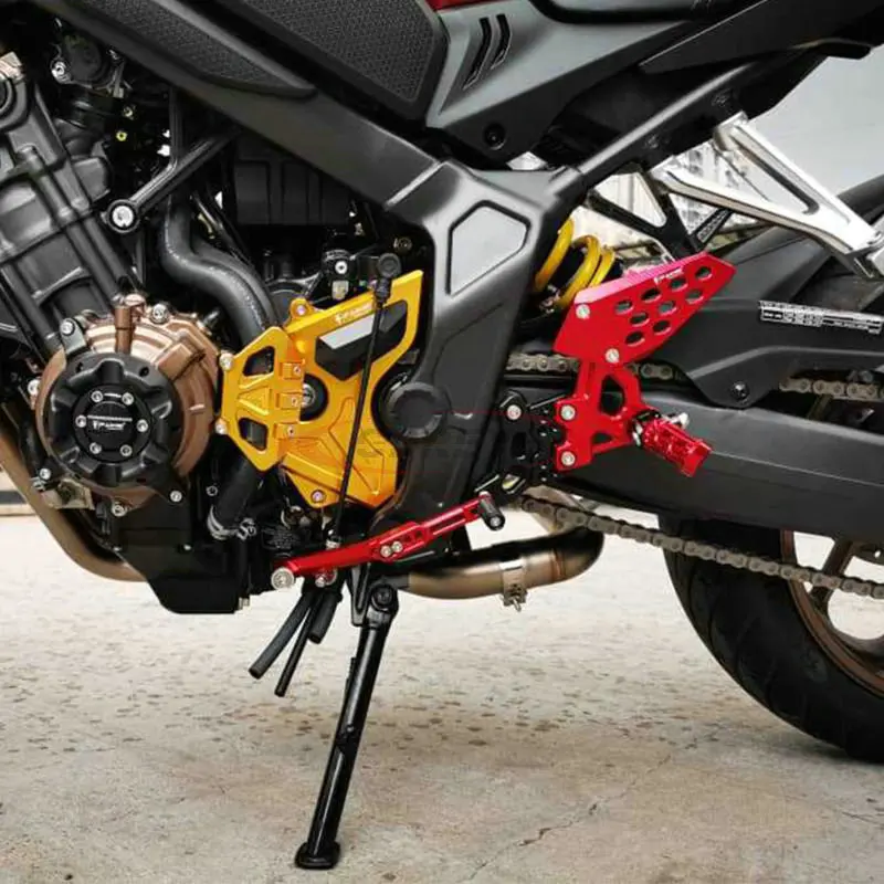 

For Honda CB650F CBR650F CB650R CBR650 2019 2020 RMotorcycle CNC Front Sprocket Left Side Chain Guard Cover Engine Protection