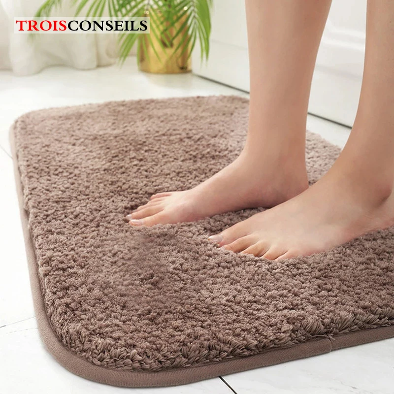 Коврик напольный противоскользящий украшение для ванной комнаты маленькая