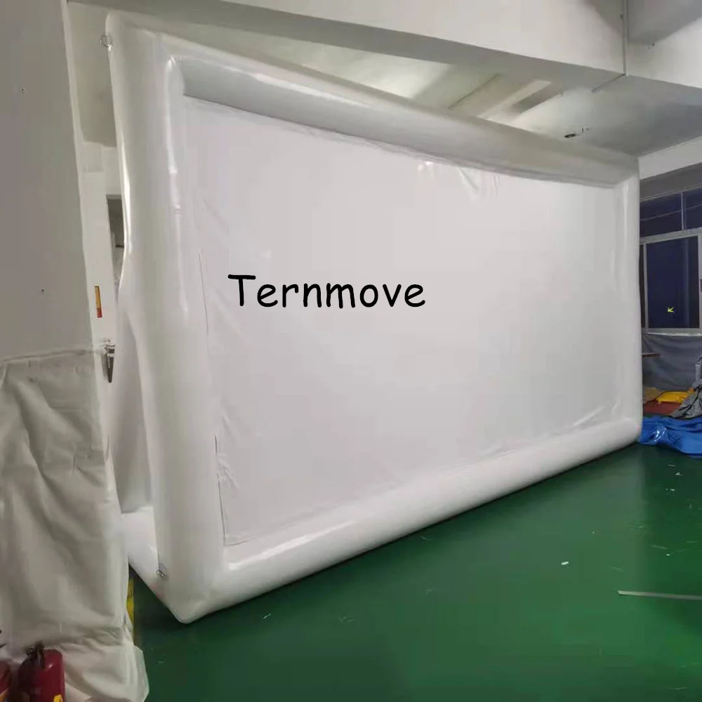 Один раз надувной экран афиши рекламный гигантский кино открытый воздушный |