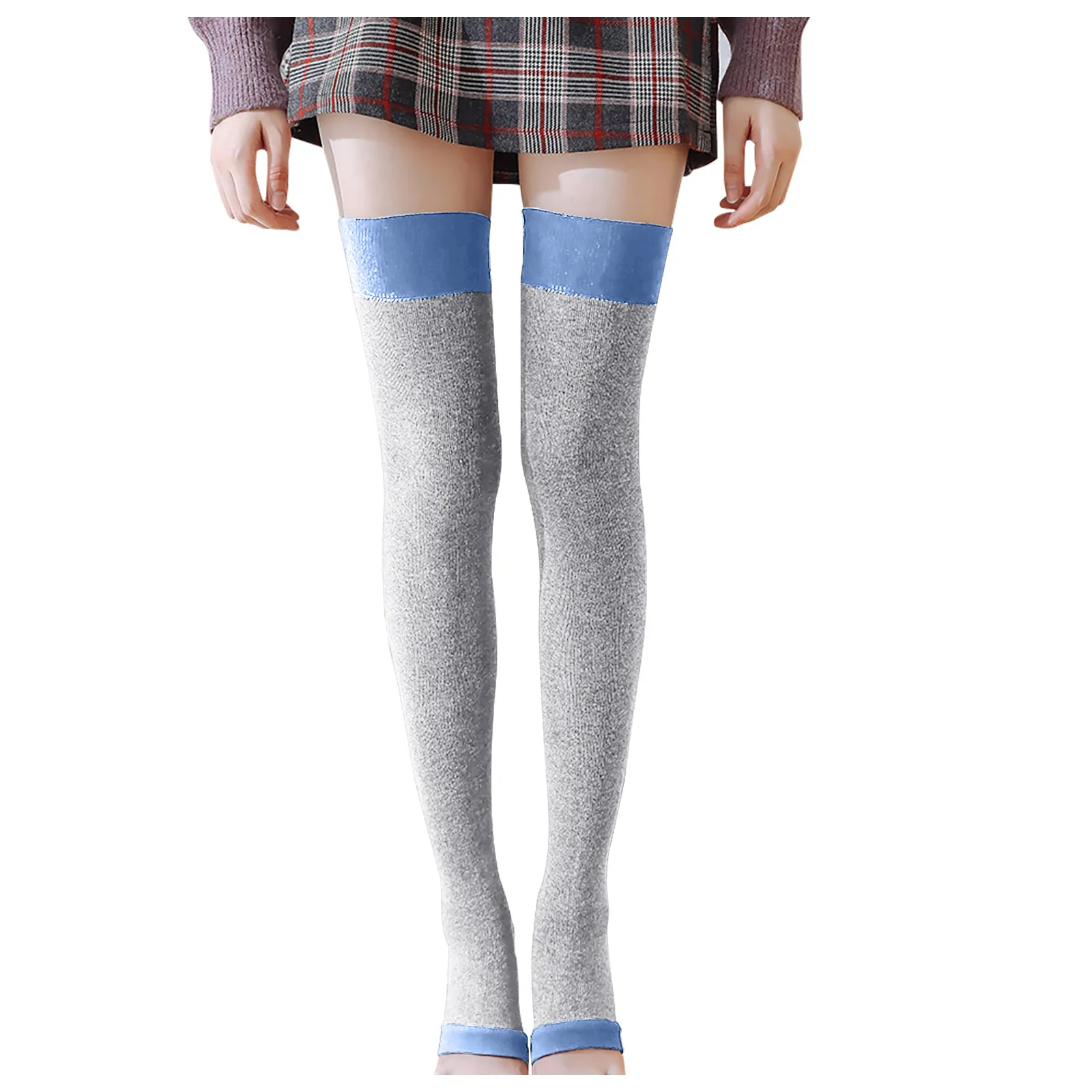 

Women Fashion Patchwork Ladies Cotton Patchwork Middle Tube Socks Stockings Women's mid-length calf socks