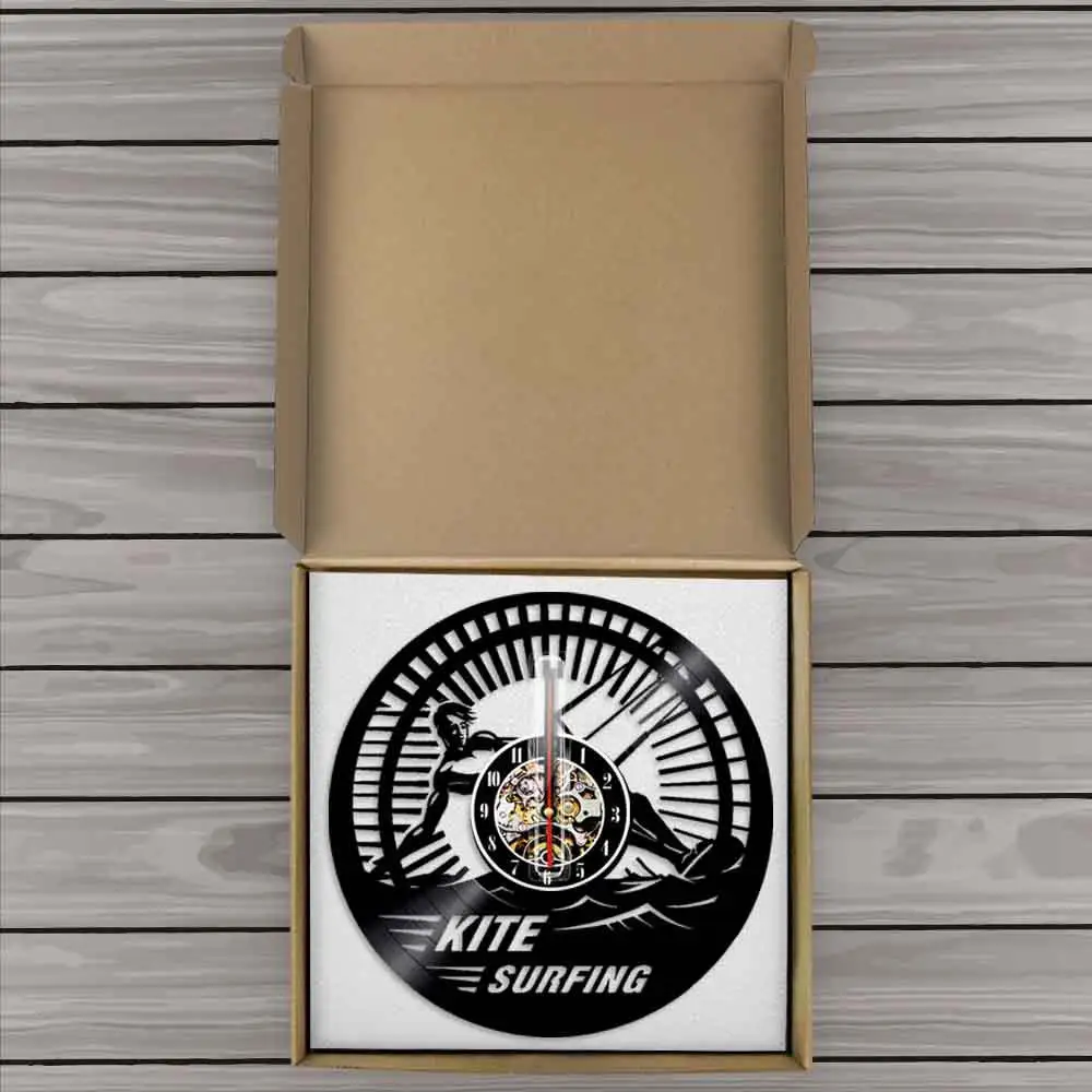 Настенные часы для кайтсерфинга домашний декор современный дизайн винтажная