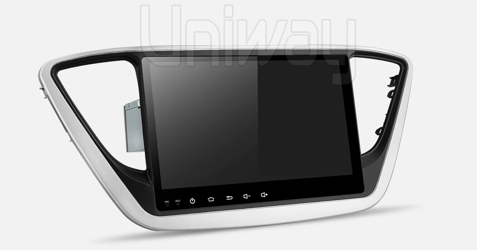 Uniway A17YN9071 android 9,0 автомобильный dvd для нового hyundai verna solaris accent автомобильный Радио мультимедийный плеер gps стерео