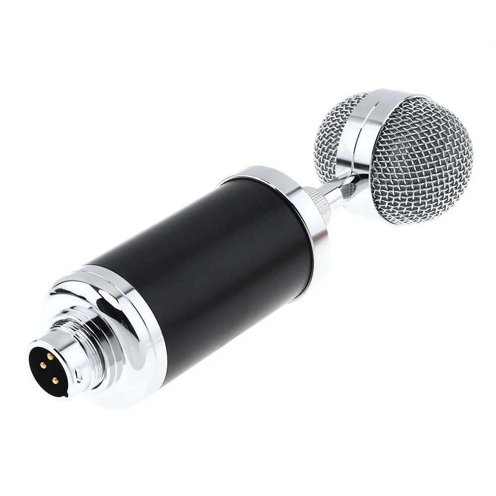 

Profession CY-F2000 Condenser Sound Recording Microphone With Shock Mount for Radio Braodcast/Singing Recording/KTV Karaoke