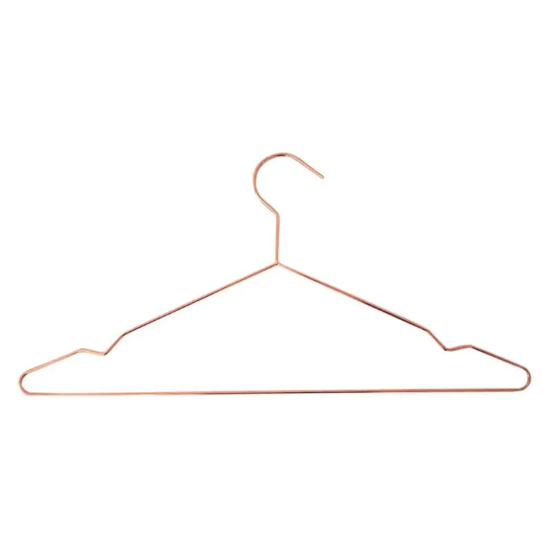 

10pcs Iron Clothes Rack Non-Slip Seamless Hangers Space Saving Durable Hook Garment Display Clothes Hanger Coat Organizer Rack