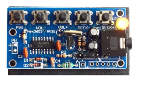 RDA5807 DIY электронные наборы беспроводной стерео FM радиоприемник Модуль PCB 76 МГц-108