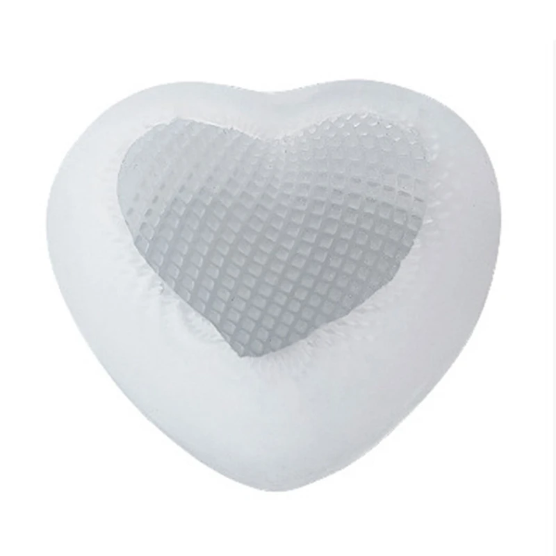 

2021 New 3D Grids Love Heart Epoxy Resin Mold DIY Crafts Home Ornaments Silicone Mould