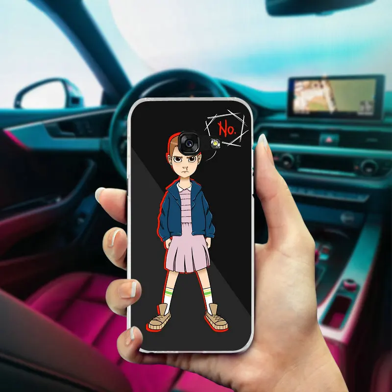 Мягкий Силиконовый ТПУ Прозрачный мобильный телефон Stranger Things чехлы для Samsung Galaxy A3