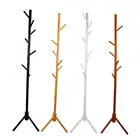 Деревянная вешалка для пальто с 8 крючками, деревянная вешалка для пальто, шляп, шарфов, одежды, сумок