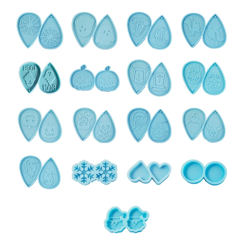 

Серьги-подвески в виде капли воды на Хэллоуин