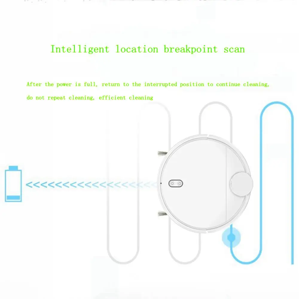 Умный робот пылесос с автоматической очисткой и автоматическим зарядкой 1800 ПА