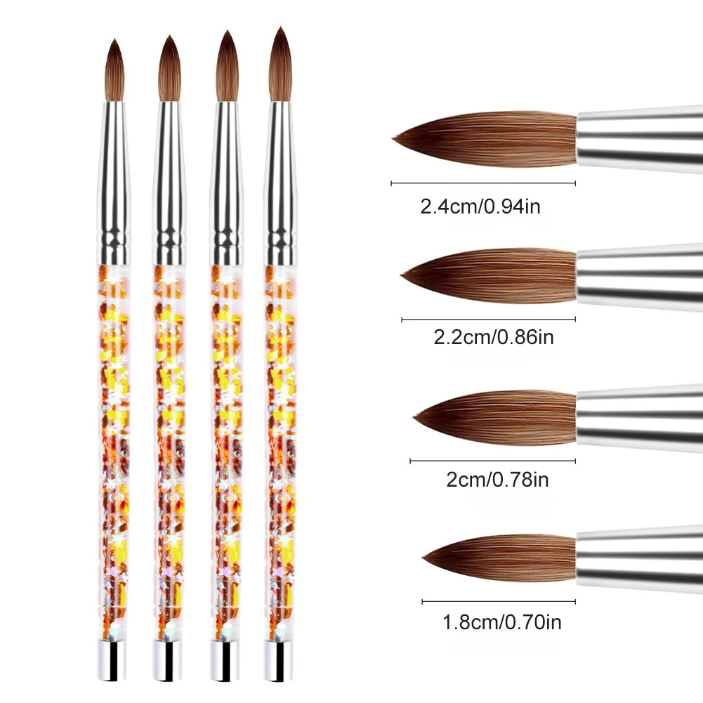 

Nail Art Gel Carving Pen Acrylic Dotting Tool Reusable Washable Nail Pen Brush for Painting Carving Manicure Tool Practical