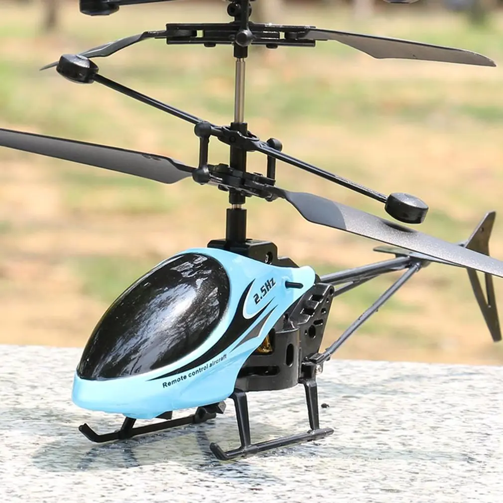 

Fall Resistant Two Way Remote Control Helicopter With Light Abs Plastic Exquisite Toy Creative Gift For Children