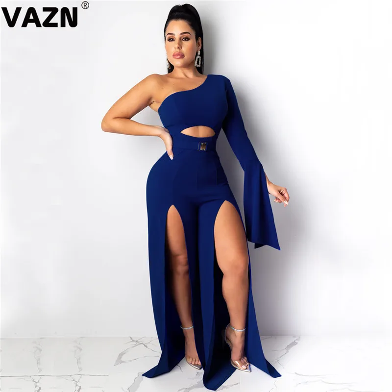 VAZN DAN8188 Новый бандаж 2019 модный пляжный ветер 3 цвета комбинезон с длинным рукавом