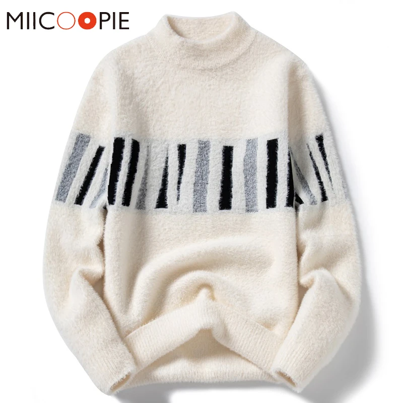 

Vintage Designer Pullover Hip Hop Knitted Jumper Sweaters 2021 Men Women Casual Striped Long Sleeve Soft Comfortable Pull Homme
