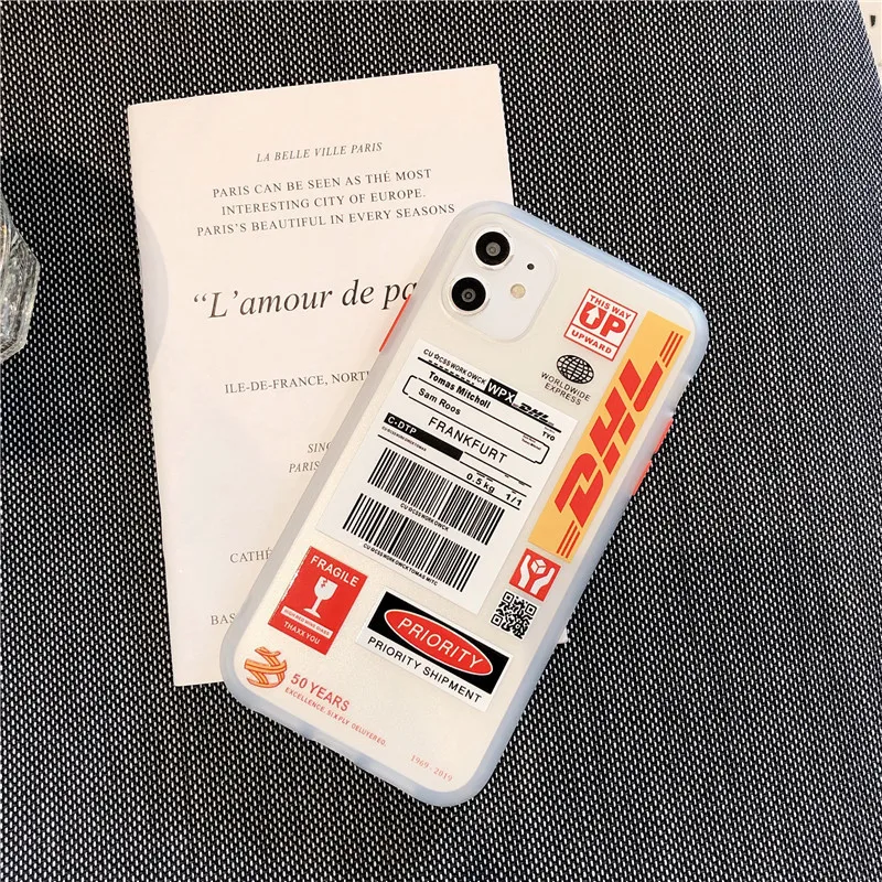 DHL Express 50th anniversary Edition чехол для iPhone 11 Pro MAX XR X XS 7 8 Plus роскошный противоударный
