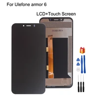 original lcd for ulefone armor 6 display touch screen assembly 6 2 inch repair part for ulefone armor 6e 6 lcd screen display