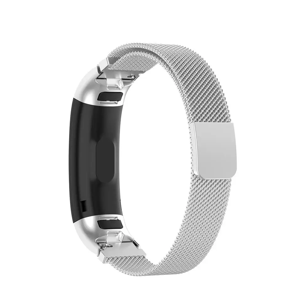 Миланский ремешок для huawei Band 3 Pro, сменный Браслет из нержавеющей стали, металлический ремешок для часов huawei 3, браслет - Цвет: Silver Silver