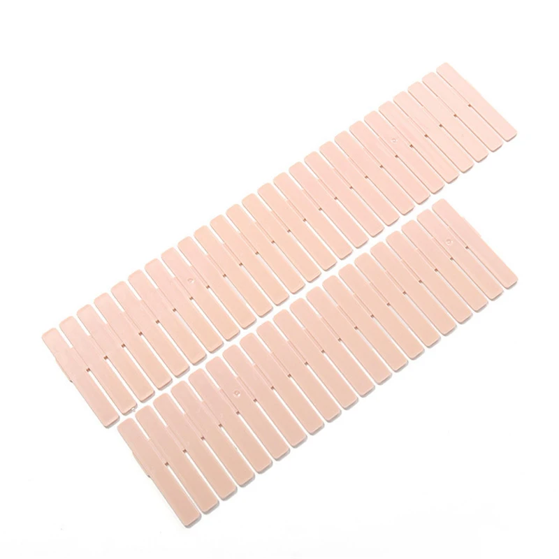 4 шт./компл. Пластиковый Регулируемый разделитель для одежды|Ящики хранения| |