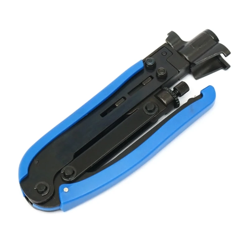 

Coaxial Wire and Cable F-head Crimping Pliers Suitable for Joints with Extrusion Function in F BNC RCA Strong Structure