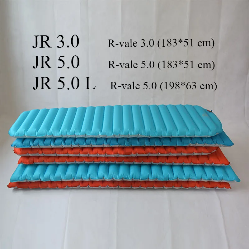 JR Gear R 5.0L PrimaLoft 198*63 см уличный влагостойкий надувной матрас|ultralight outdoor air mattress|outdoor