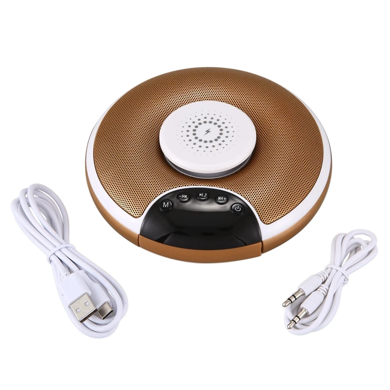 НЛО Творческий смарт Bluetooth динамик беспроводной зарядки Индукционная карта