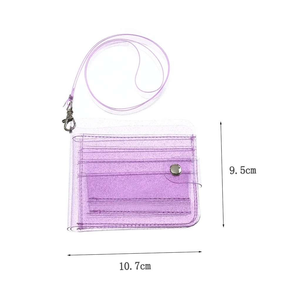 Кошелек женский из ПВХ с отделением для монет и карт | Багаж сумки