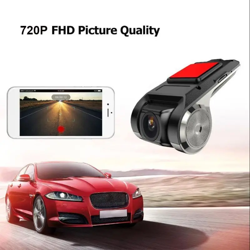 Full HD 1080 P WiFi Автомобильная dvr камера Автоматическая навигация рекордер Даш камера g-сенсор ADAS видео