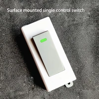 4 pcs push button switch single control surface mounted fixed switch fire wire switch