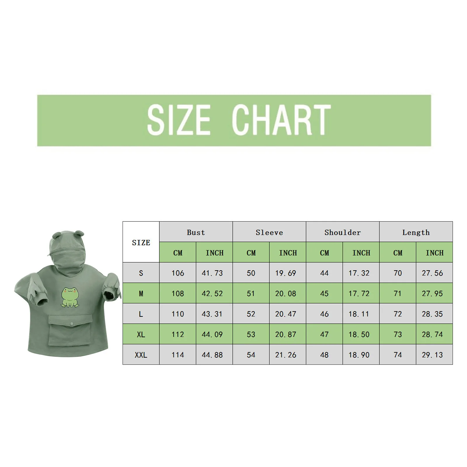

Women Autumn Loose Hoodies Harajuku Frog-Printed Casual Hooded Pullover Girls Fashion Zipper Mouth Hoodies Female With Pocket