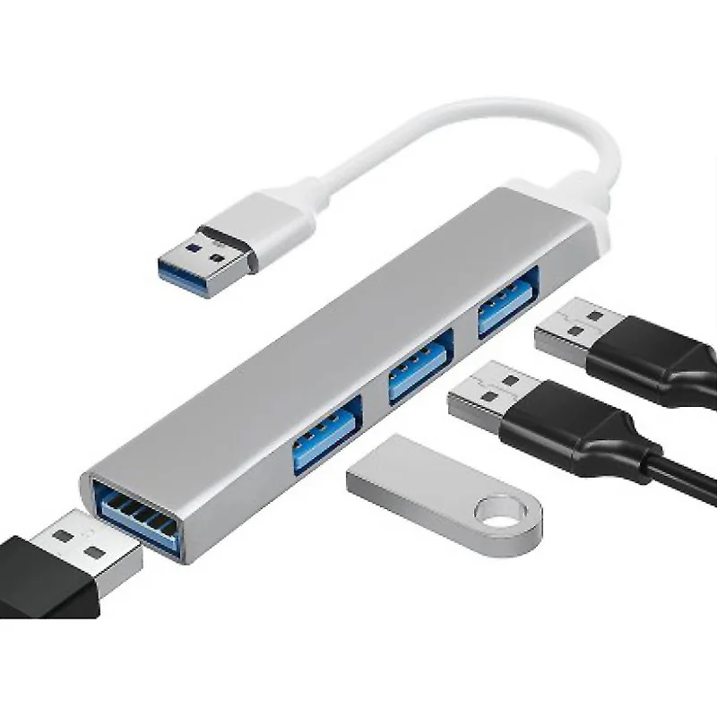 

USB C HUB 3.0 Type C 3.1 4 Port Multi Splitter Adapter OTG USB for Macbook Pro 13 15 Air Mi Pro HUAWEI PC Accessories USB Hub