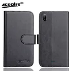 Чехол-книжка для телефона BQ 6045L, милый, 5,99 дюйма, 6 цветов, из мягкой кожи