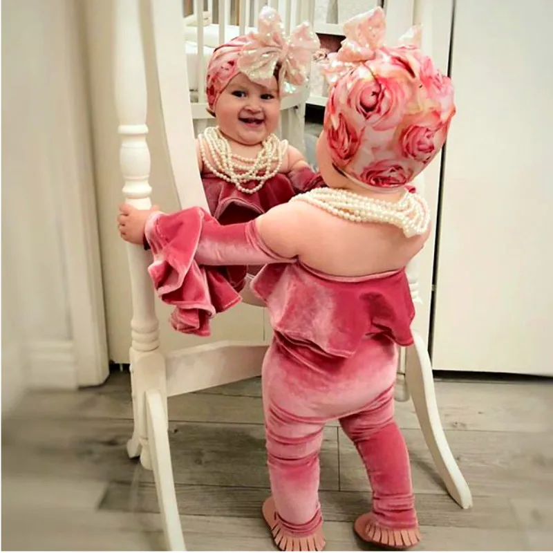 Детский комбинезон с длинным рукавом на осень/зиму|Ромперы| |