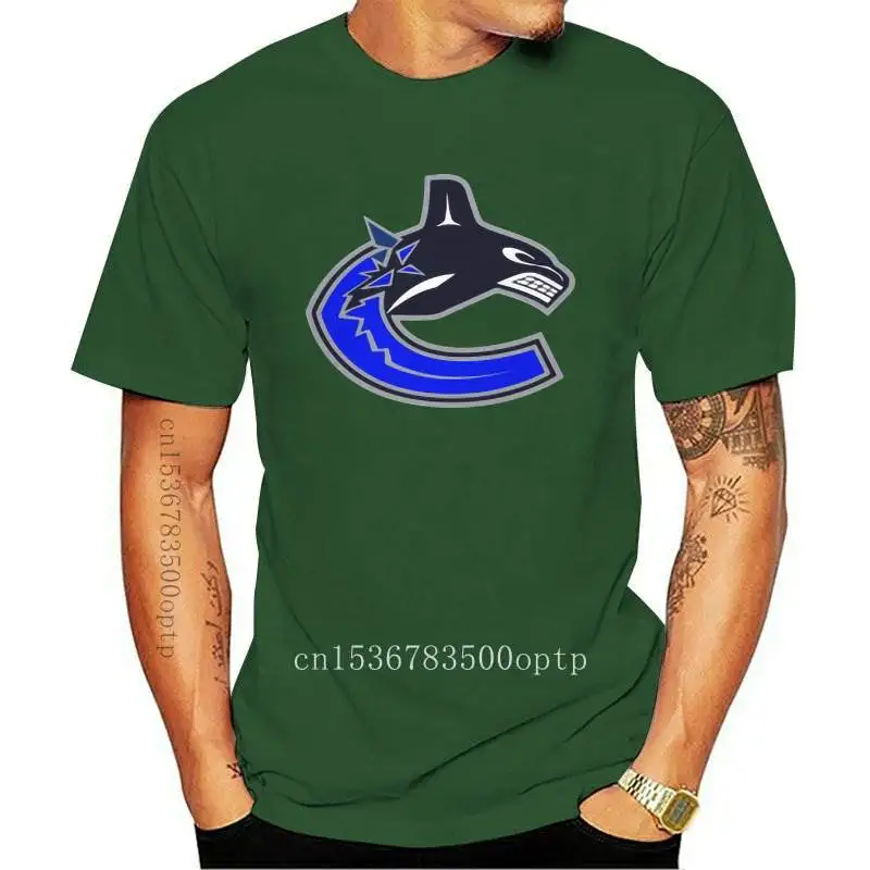 

Новинка, уличная одежда Harajuku Canucks, Мужская футболка