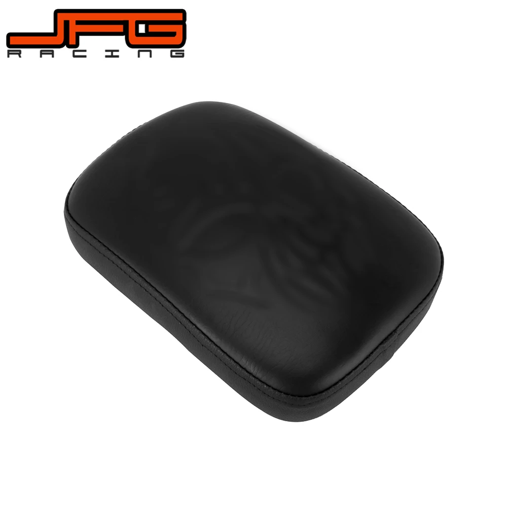 Кожаный захват с черепом для мотоцикла 8 дюймов мягкая задняя подушка