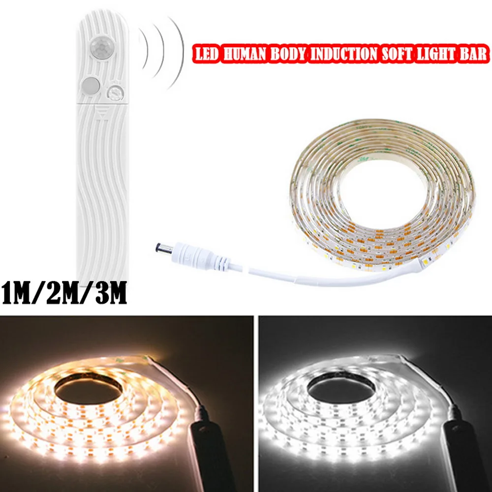 Светодиодный умный светильник для лестниц под кроватью PIR датчик детектор