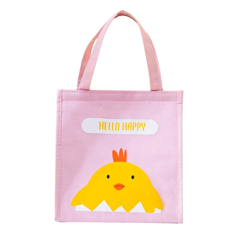 

Cartoon Animal Lunch Bag Food Picnic Cooler Bag Candy Color Insulated Lunch Bags Portable Student Breakfast Pouch