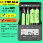Liitokala Lii-500 18650 зарядное устройство 21700 26650 AA AAA 18350 18500 16340 17500 10440 lifepo4 pcb платы зарядка nitecore зарядное зарядное устройство акб зарядные устройства зарядкизарядки   зарядное устройство
