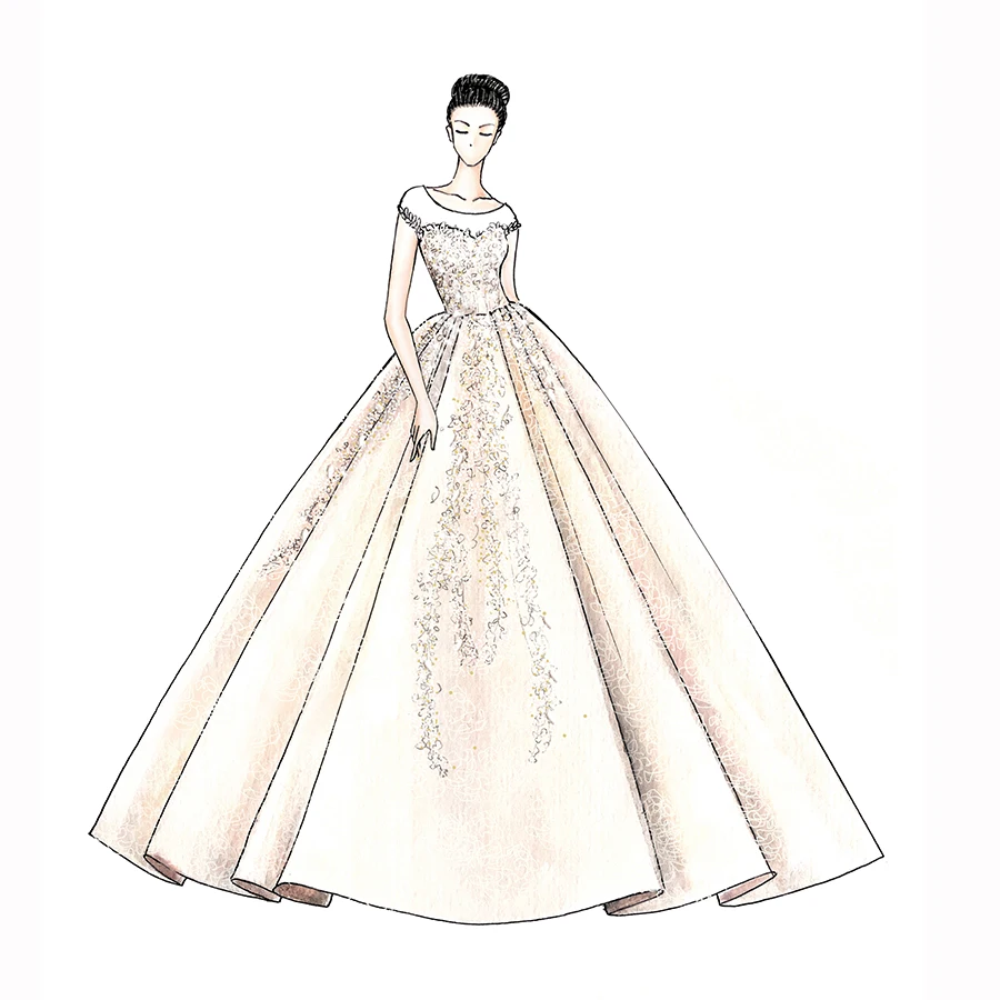 2020 оригинальный дизайн свадебное платье кружевное роскошное на заказ Заводская