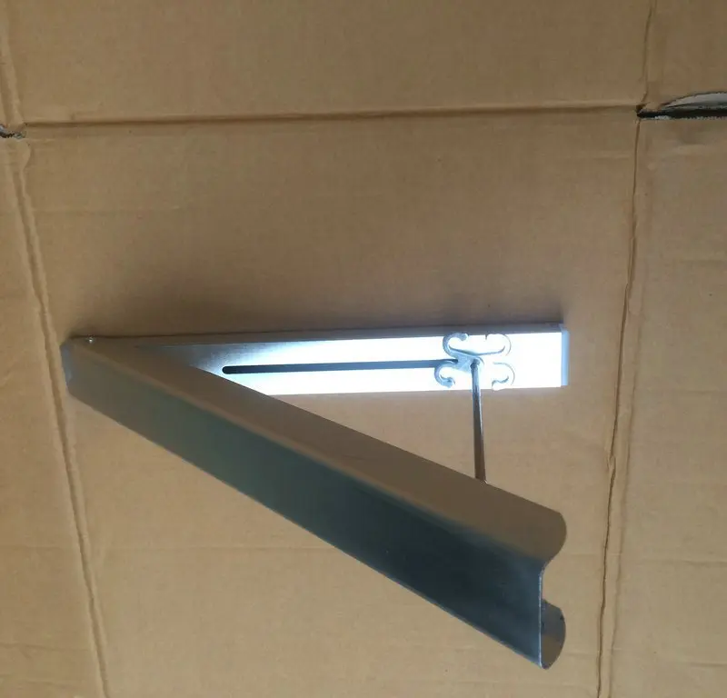 1 шт. складная настенная вешалка для одежды из алюминия|Крючки халата| |