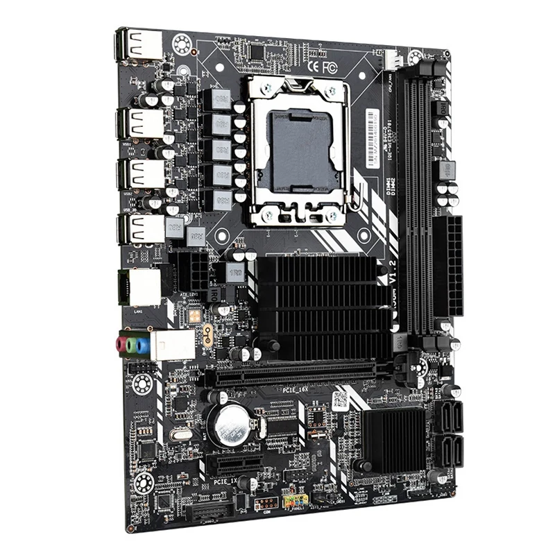 X58M 2 0 Компьютерная материнская плата 1366-контактный ЦП Xeon X5650 5670 поддерживает DDR3 ECC